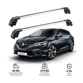 RENAULT MEGANE GRAND TOUR 2016 et modèles ultérieurs TRX2 Thunder Carrier Barres transversales pour galerie de toit 2 barres